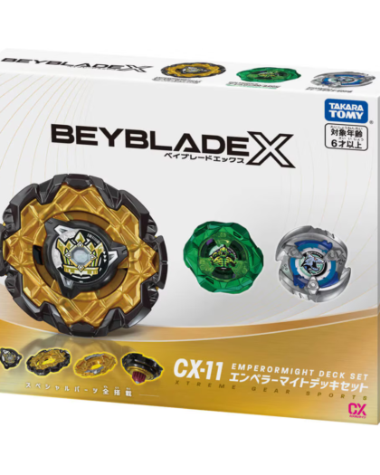 BEYBLADE X CX-11 EMPERORMIGHT DECKSET