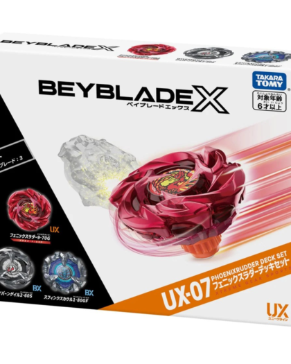 BEYBLADE X UX-07 Phoenix Rudder Deck Set