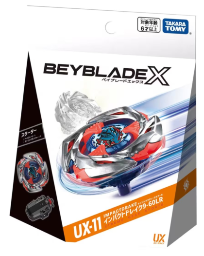 BEYBLADE X UX-11 Starter Impact Drake 9-60LR