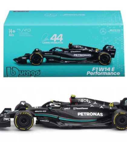 BURAGO 1/43 Mercedes-AMG  FI W14 E #44 Performance Lewis Hamilton