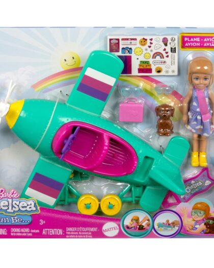 Barbie Chelsea Can Be Doll and Plane Playset (Dents/Creases on Pkg)