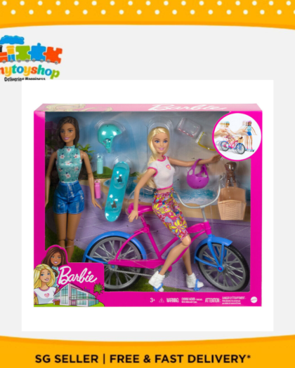 Barbie Country Outdoor Bicycle Playset