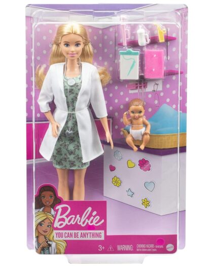 Barbie Doctor n Baby Playset