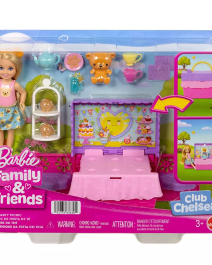 Barbie Family and Friends Club Chelsea Playset