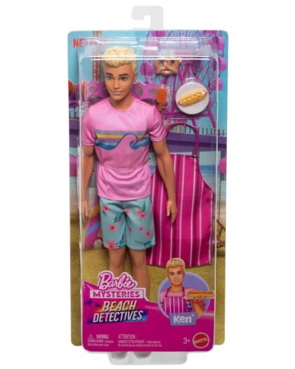 Barbie Mysteries Beach Detectives Ken Doll