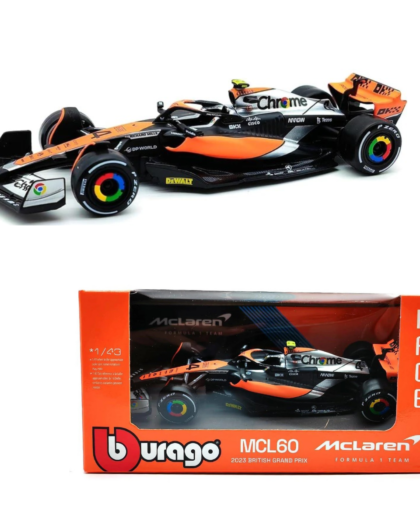 Bburago 1:43 Mclaren 2023 MCL60 F1 #4 Lando Norris