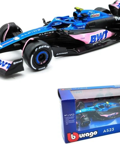 Bburago 1:43 Renault Alpine A523 F1 2023 #10 Pierre Gasly