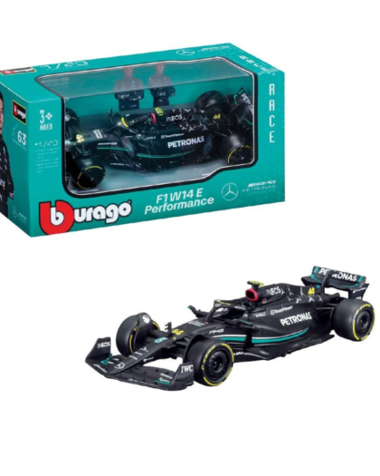 Bburago1:43 2023 F1 Mercedes W 14E #44 Lewis Hamilton