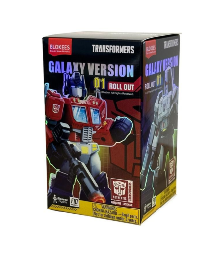 Blokees Blind Box Transformers Galaxy Version 01 Roll Out