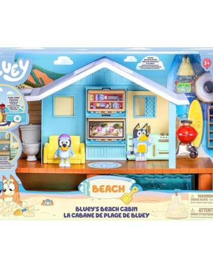 Bluey Beach Cabin Playset