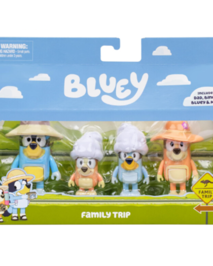 Bluey Holiday Family Trip Pack