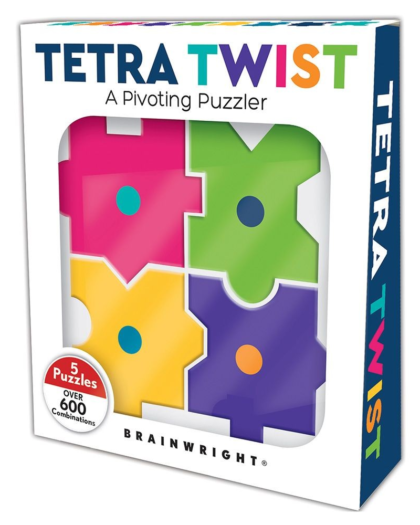 Brainwright Tetra Twist A Pivoting Puzzler