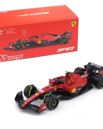 Burago 1/43 Ferrari SF-23 2023 #55  Carlos Sainz