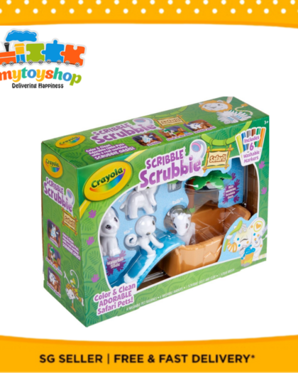 CRAYOLA SCRIBBLE SCRUBBIE SAFARI TUB SET
