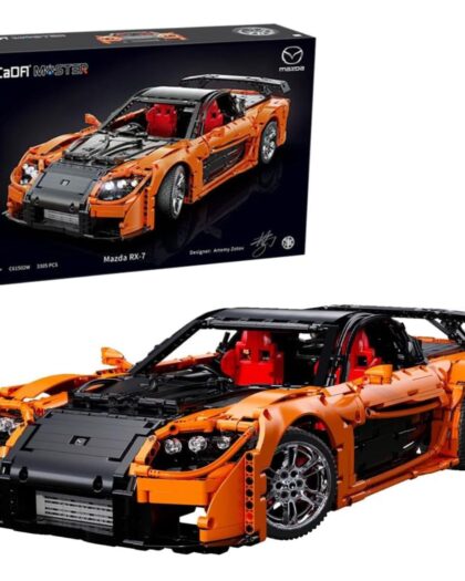 CaDA C61502W R/C 1:8 Mazda RX-7 Building Set