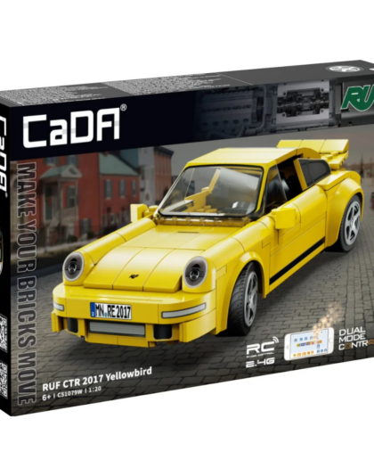 CaDA RUF CTR 2017 Yellowbird RC Car C51079W