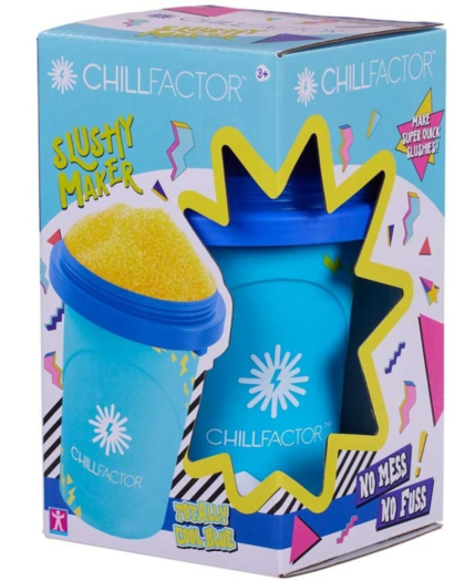 Chill Factor Slushy Maker Colour Shock Cool Blue