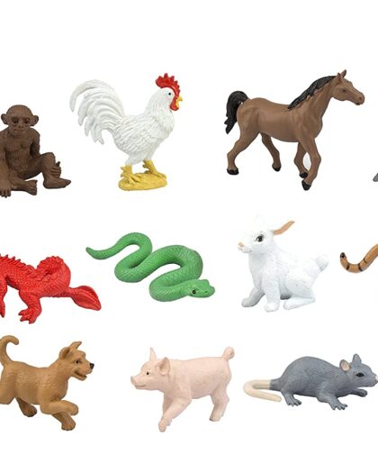 Chinese Zodiac Set Safari Super Toob