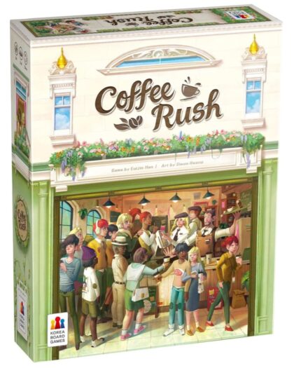 Coffee Rush Board Game