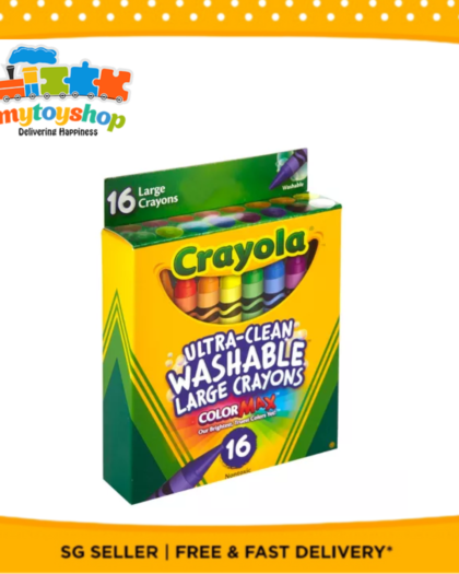 Crayola 16ct Ultra Clean Washable Large Crayons