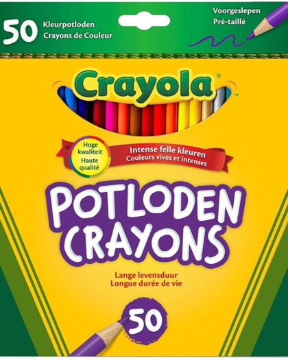 Crayola 50 Long Color Pencils