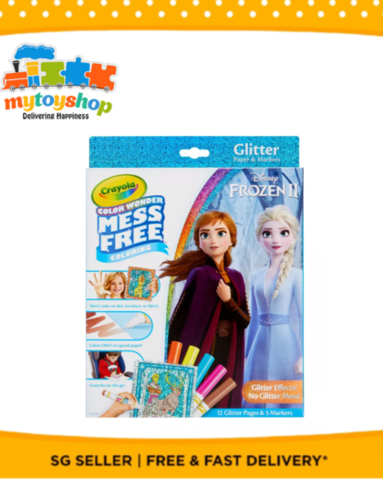 Crayola Color Wonder Glitter Coloring Kit - Disney Frozen 2