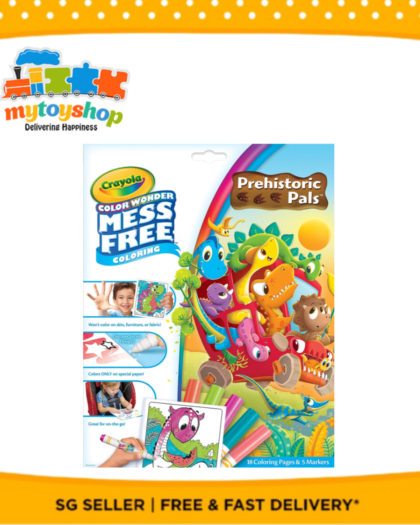 Crayola Color Wonder Mess Free Prehistoric Pal Foldalope
