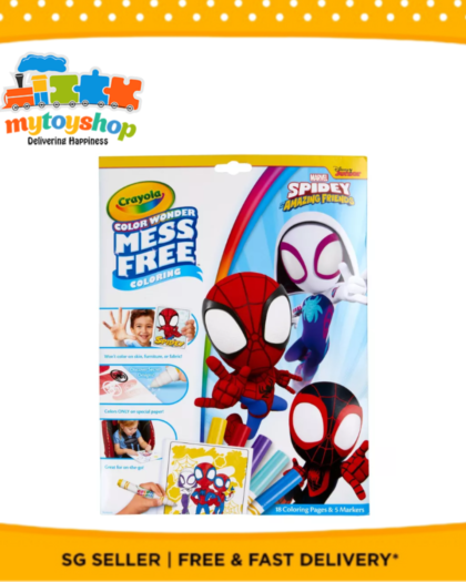 Crayola Color Wonder Mess Free Spidey and His Amazing Friends Foldalope