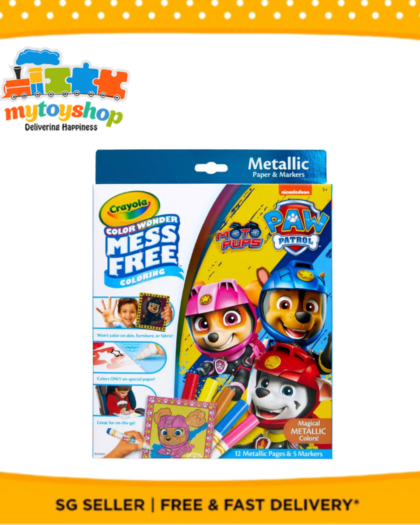 Crayola Color Wonder  Paw Patrol Metallic Coloring Kit