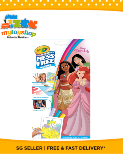 Crayola Color Wonders Mess Free Disney Princess Mini Pack Colouring Pad