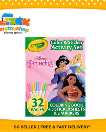 Crayola Color n Sticker Disney Princess Activity Set