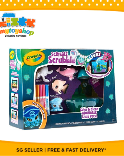Crayola Scribble Scrubbie Glow Lagoon Playset
