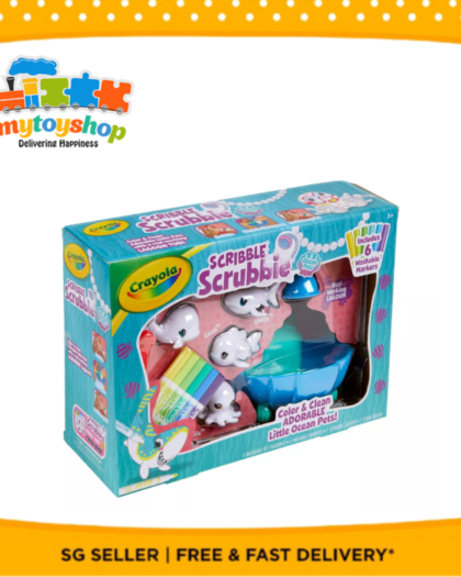 Crayola Scribble Scrubbie Ocean Lagoon Tub Set