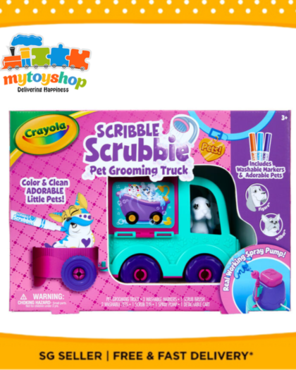 Crayola Scribble Scrubbie Pets Grooming Truck