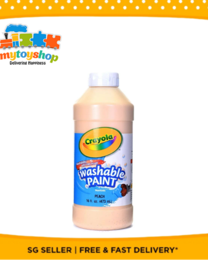 Crayola Washable Paint 16oz Peach