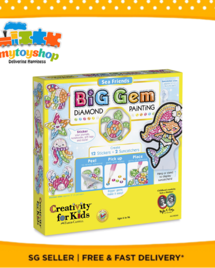 Creativity For Kids Big Gem Diamond Painting - Sea Friends