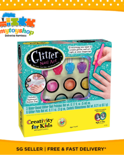Creativity For Kids Glitter Nail Art