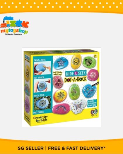 Creavity for Kids Hide and Seek Dot A Rock Painting Kit