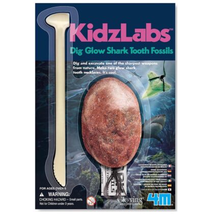 Dig A Glow Shark Tooth Fossil