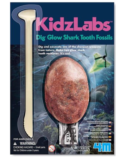 Dig A Glow Shark Tooth Fossil