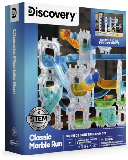 Discovery Mindblown 58pc Classic Marble Run