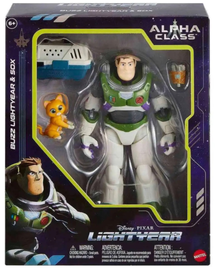 Disney/Pixar  Alpha Class Buzz Lightyear with Sox
