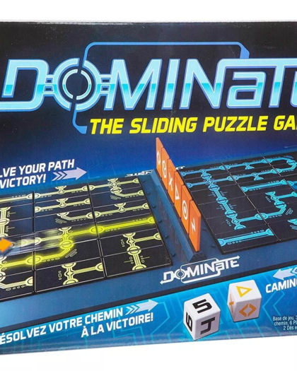 Dominate The Sliding Puzzle Game (Minor Creases)