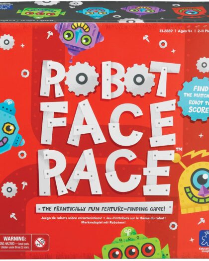 Educational Insights Robot Face Race Game