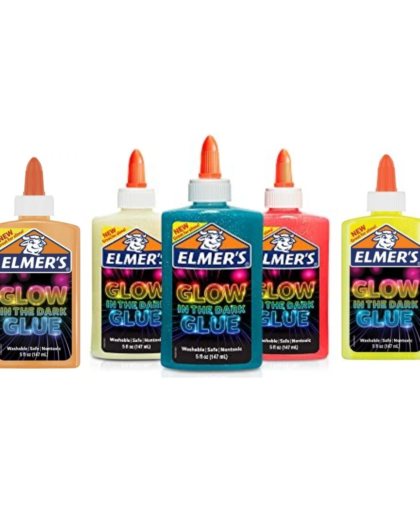 Elmers Glow In the Dark Glue Pink