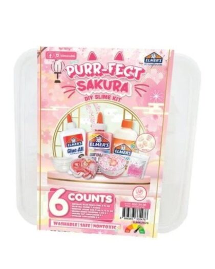 Elmers Purr-Fect Sakura Slime DIY Kit