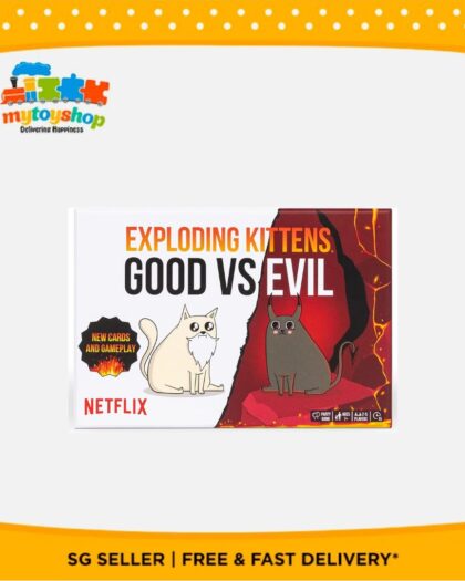 Exploding Kittens Good vs Evil Card Game