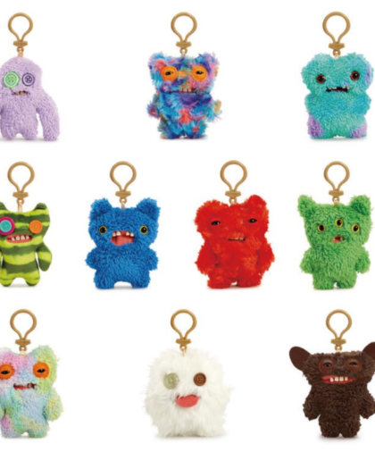 FUGGLER CLIP-ON KEY RINGS 5"