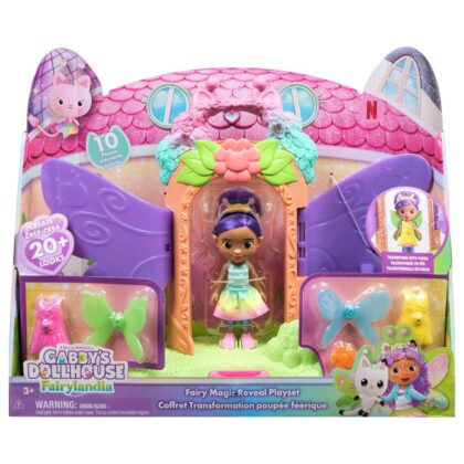 Gabby's Dollhouse Fairy Magic Reveal Playset