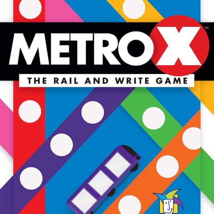 Gamewright METRO X The Rail and Write Game